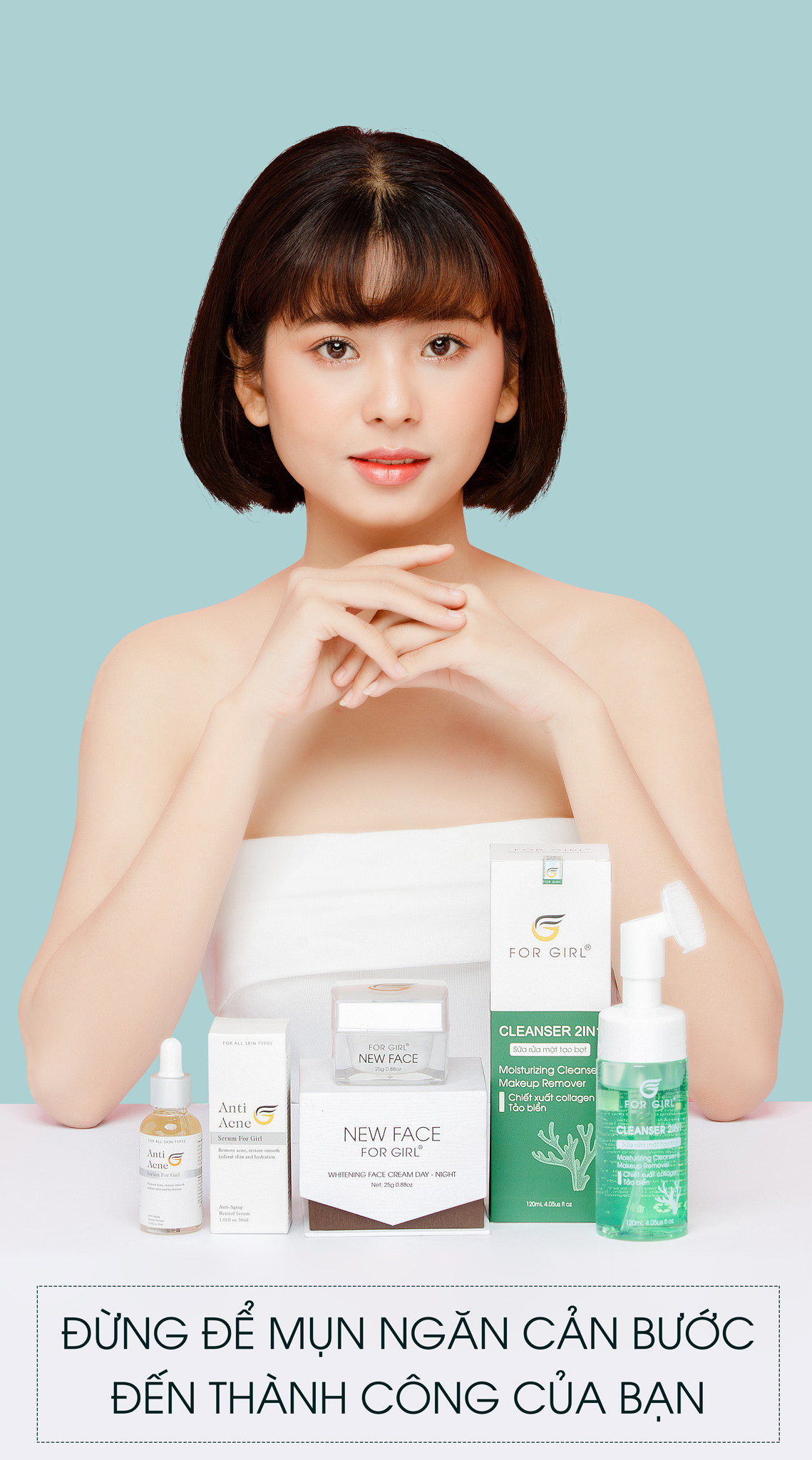 serum trị mụn cho nữ